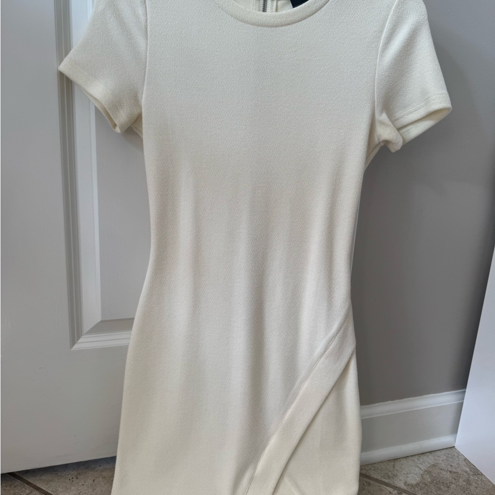 AKIRA Cream Mini Dress